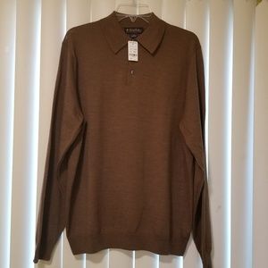 Brooks Brothers Extra Fine Merino Wool Sweater